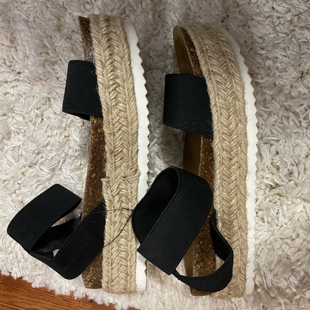express platform espadrilles sandals